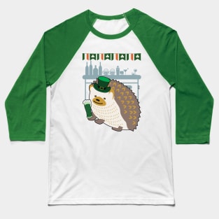 St. Paddy's Day Hedgehog Baseball T-Shirt